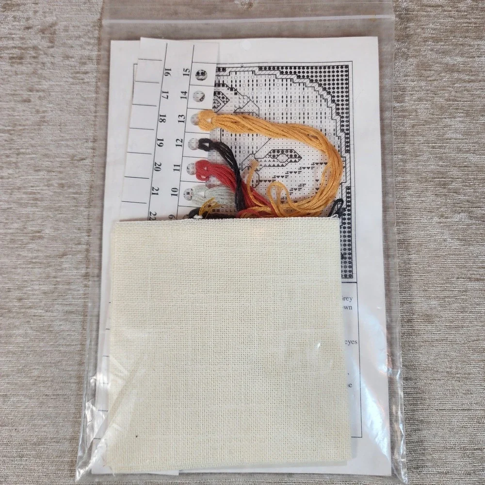 Funk & Weber Designs cross stitch kit Ptarmigan Alaskan Wild Animal New